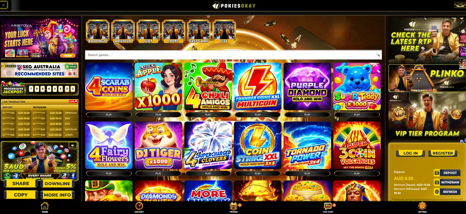 PokiesOkay Casino preview