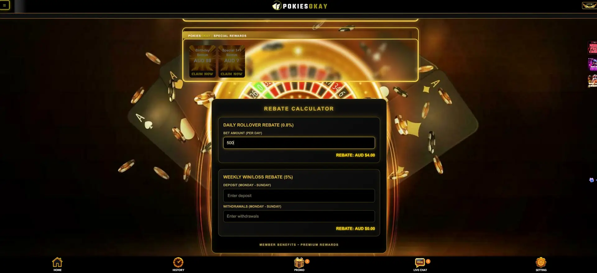 PokiesOkay Withdrawal preview